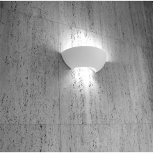 APPLIQUE 1818 DOUBLE ECLAIRAGE INCANDESCENT PLATRE NATUREL